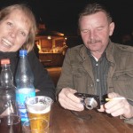 Steinschlag-Fans Rita und Thomson