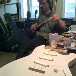 Mehrere Gitarren sparen das Umstimmen